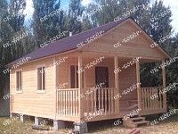 Баня из бруса 6x7 в Химках